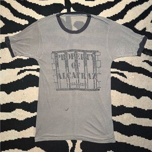 Gray “Prisoner Of Alcatraz” Men's T-Shirt